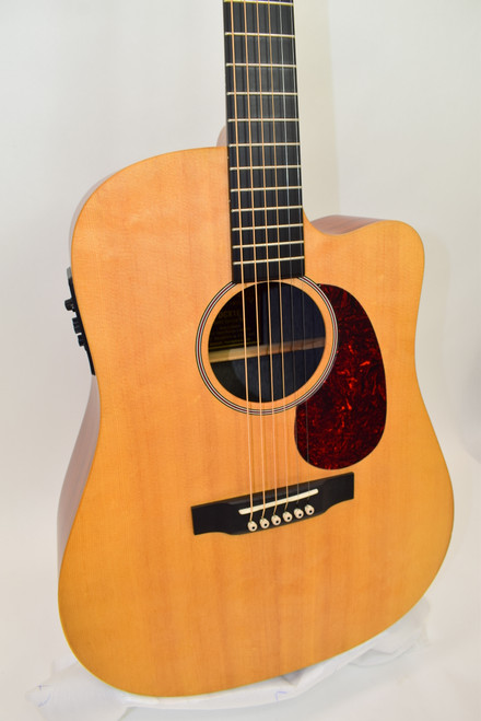 2009 Martin DCX1E Dreadnought with Cutaway Acoustic Electric Guitar, Natural - Previously Owned