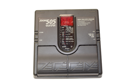 Zoom 505 Guitar Multi-Effects Guitar Pedal - Previously Owned