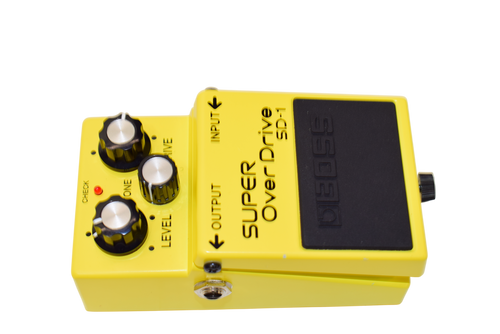 Boss SD-1 Super Overdrive Guitar Effects Pedal - Previously Owned