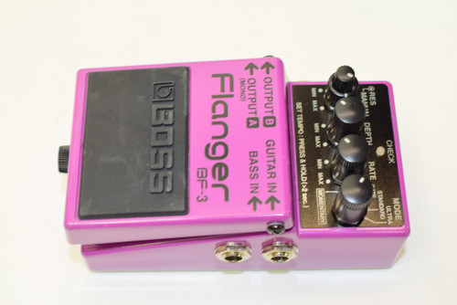Boss BF-3 Flanger Guitar Effects Pedal - Previously Owned