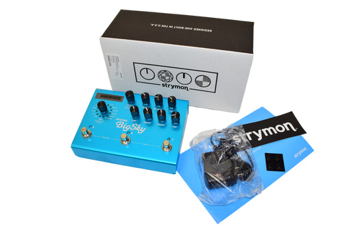 Strymon BigSky Reverberator Reverb Guitar Effects Pedal w/ Box - Previously Owned