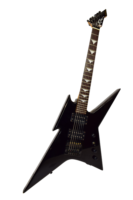 Vintage BC Rich NJ Series Ironbird Electric Guitar, Black - Previously Owned