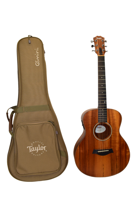 2019 Taylor GS Mini-e Koa Acoustic / Electric Guitar w/ Gig Bag - Previously Owned