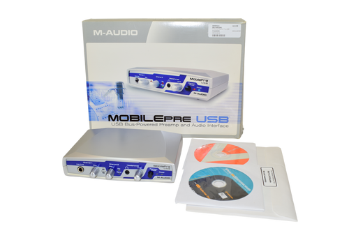 M-Audio MobilePre USB Mobile Preamp and Audio Interface w/ Box - Previously Owned