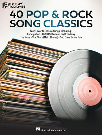 Forty Pop & Rock Song Classics Songbook