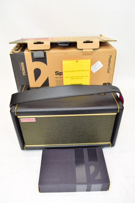 Positive Grid Spark 2 50-Watt 2x4" Combo Guitar Amp, Black w/ Box - Previously Owned