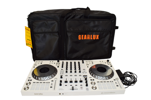 Pioneer DDJ-FLX10 4-Deck DJ Controller, White w/ Bag- Previously Owned