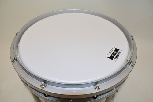 Yamaha MS-9313 SFZ Series 13"x11" Marching Snare Drum, White - Previously Owned