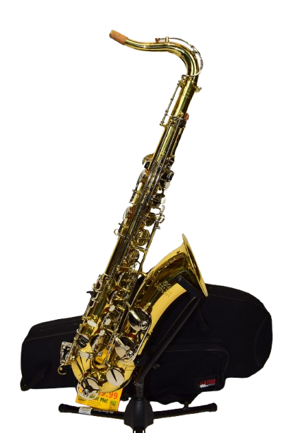 Eastman ETS281 Student Tenor Saxophone, Lacquer w/ Case & Mouthpiece - Previously Owned