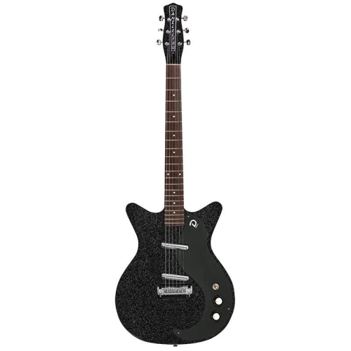 Danelectro '59M NOS+ Electric Guitar BlackOut Metalflake