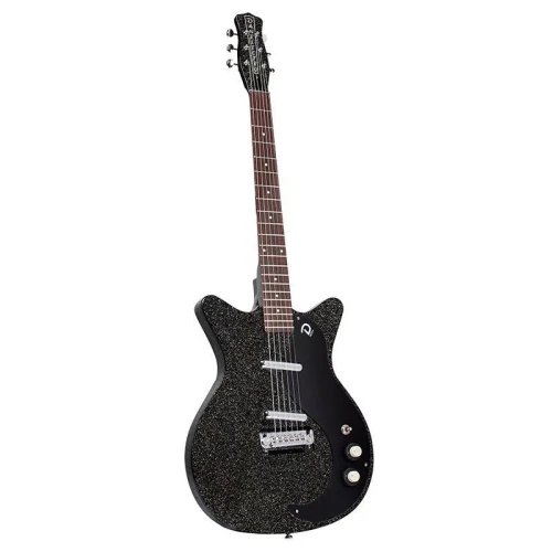 Danelectro '59M NOS+ Electric Guitar BlackOut Metalflake