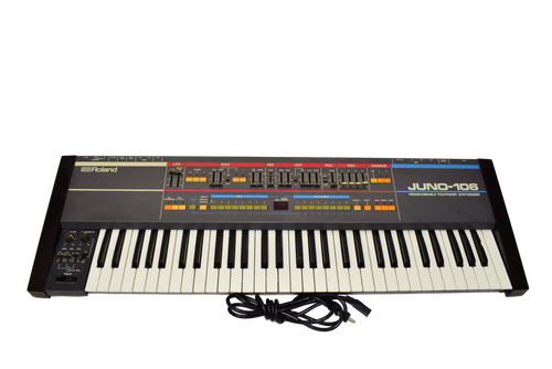 Roland Juno-106 61-Key Programmable Polyphonic Synthesizer Keyboard - Previously Owned