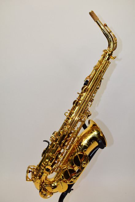 Yamaha YAS-480 Intermediate Eb Alto Saxophone, Gold Lacquer w/ Case & Mouthpiece - Previously Owned