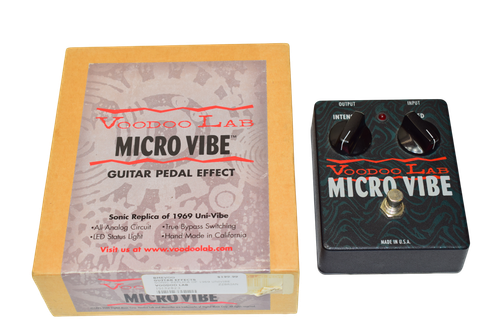 Voodoo Lab Micro Vibe Vintage Rotary Speaker Pedal w/ Box - Previously Owned