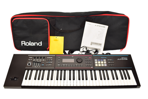Roland JUNO-DS61 JUNO DS61 61-Key Digital Synthesizer Keyboard w/ Bag - Previously Owned