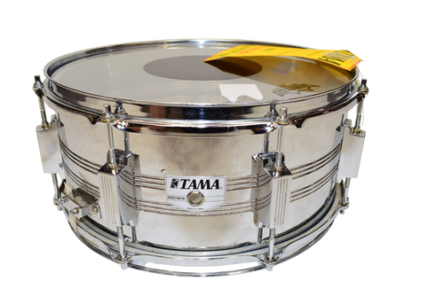 Tama Rockstar DX 14x6 1/2" Steel Snare Drum, Chrome - Previously Owned