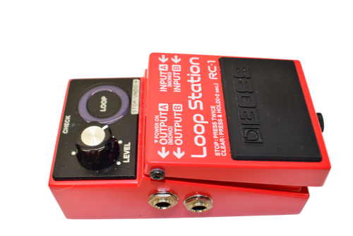 Boss RC-1 Stereo Loop Station Guitar Effects Pedal - Previously Owned