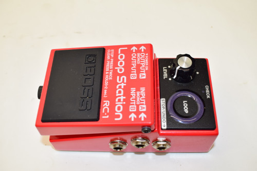 Boss RC-1 Stereo Loop Station Guitar Effects Pedal - Previously Owned