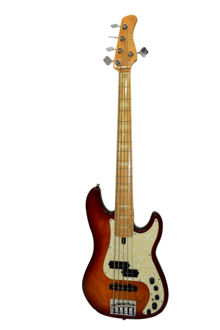 Sire Marcus Miller P7 Swamp Ash 5-String 5-String Electric Bass, Tobacco Sunburst - Previously Owned