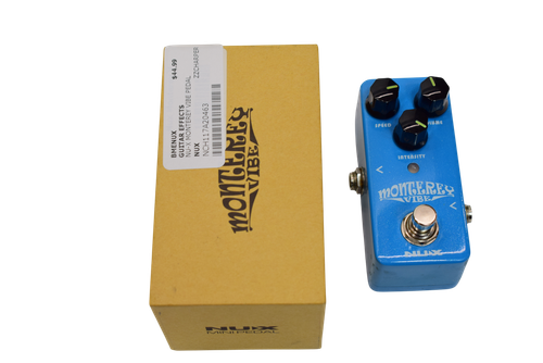 NUX NCH-1 Monterey Vibe Mini Guitar Effect Pedal w/ Box - Previously Owned