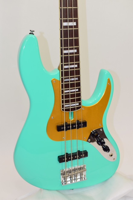 Sire Marcus Miller V5 V5-24 24-Fret 4-String Electric Bass, Mild Green - Previously Owned