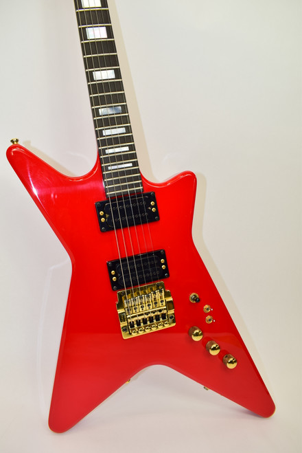Vintage 80's Carvin V220 V220T Electric Guitar, Red w/ Case - Previously Owned