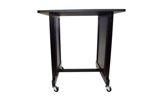 On-Stage WSR7500B 12U Workstation Rack Cabinet, Black - Previously Owned