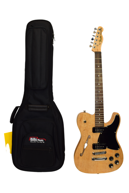 2024 Fender Jim Adkins JA-90 Telecaster Thinline Electric Guitar, Laurel Fingerboard, Natural w/ Gig Bag - Previously Owned
