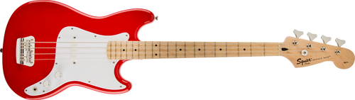 Squier Bronco Bass, Maple Fretboard Torino Red