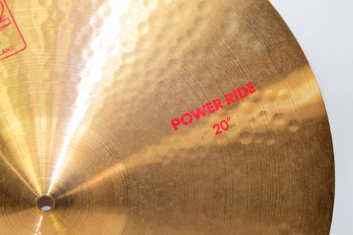 Paiste 2002 20" Power Ride Cymbal - Previously Owned