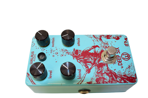 Walrus Audio Deep Six Compressor Guitar Effect Pedal - Previously Owned