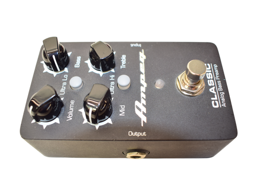 Ampeg Classic Analog Bass Preamp Guitar Effect Pedal - Previously Owned