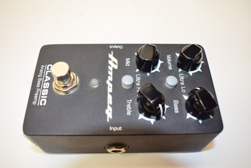 Ampeg Classic Analog Bass Preamp Guitar Effect Pedal - Previously Owned