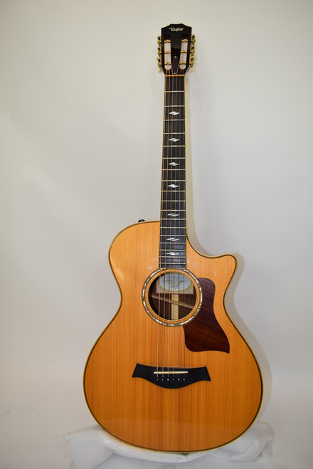 2015 Taylor 812ce 12-Fret Grand Concert Cutaway Acoustic Electric Guitar w/ Case - Previously Owned