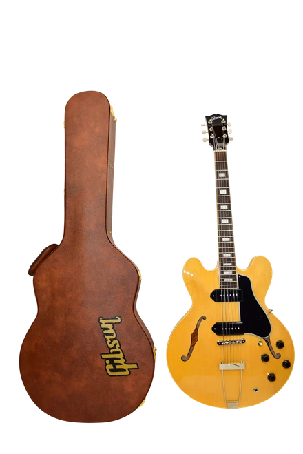 Gibson ES-330 Hollowbody Electric Guitar, Natural Gloss w/ Case - Previously Owned