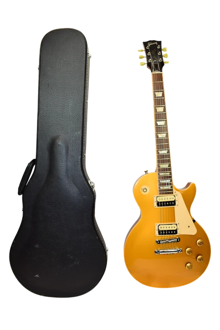 2005 Gibson Les Paul Standard Electric Guitar, Goldtop w/ Case - Previously Owned