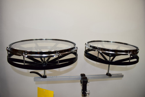 Steve Weiss 12"& 14" Roto-Tom Set with Stand - Previously Owned