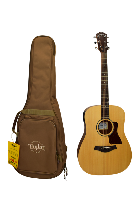 2024 Taylor Big Baby Taylor BBTe Acoustic Electric Guitar, Natural w/ Bag - Previously Owned