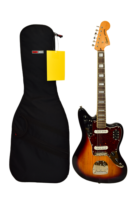 2026 Squier Classic Vibe '70s Jaguar Electric Guitar, Laurel Fingerboard, 3-Color Sunburst - Previously Owned