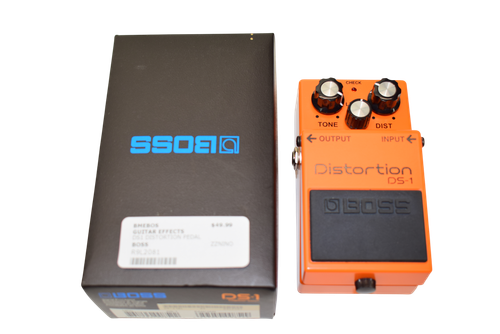 Boss DS-1 Distortion Guitar Effects Pedal w/ Box - Previously Owned