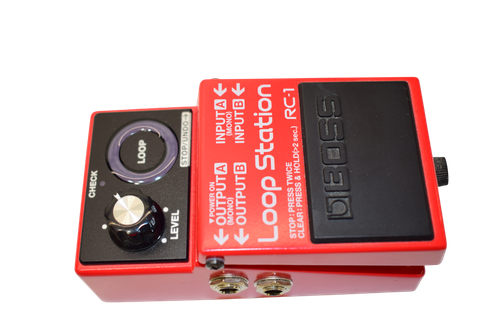 Boss RC-1 Loop Station Looper Guitar Effects Pedal - Previously Owned