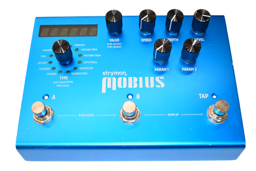 Strymon Mobius Multidimensional Modulation Guitar Effects Pedal - Previously Owned