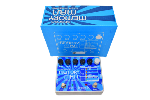 Electro-Harmonix Stereo Memory Man with Hazarai Delay / Looper Guitar Effects Pedal w/ Box - Previously Owned