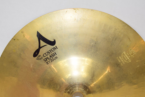 Zildjian A Custom 8" Splash Cymbal - Previously Owned