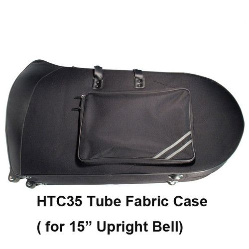 Avalon C35A Tuba 3/4 ABS Case for 3 piston models (upright bell) with wheels