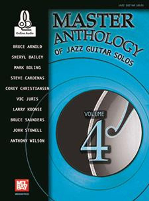 Master Anthology of Jazz Guitar Solos, Volume 4 (Book/CD Set)