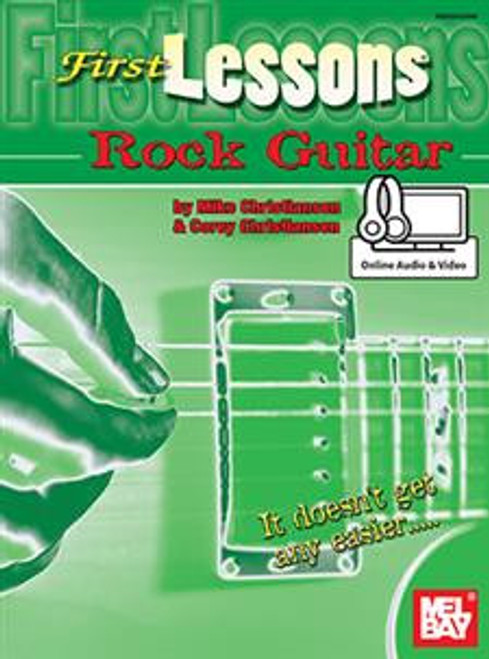 First Lessons Rock Guitar (Book + Online Audio/Video)