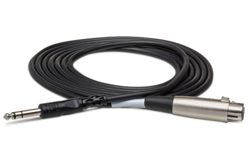 HOSA STX-110F 10 ft Audio Interconnect: XLR Female to Balanced 1/4" Male