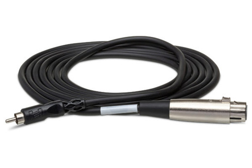 HOSA XRF-105 5 ft Audio Interconnect: XLR Female to RCA