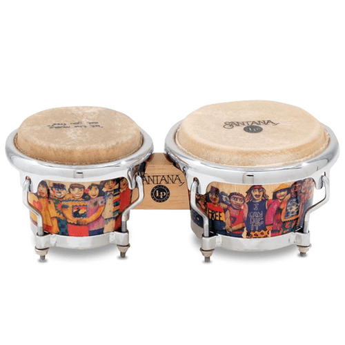 LP Music Collection Santana Mini Tunable Bongos LPM200AW